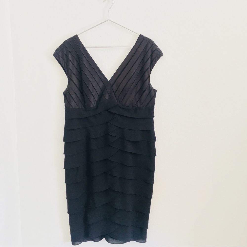 Adrianna Papell Woman 14W black dress - Plus size